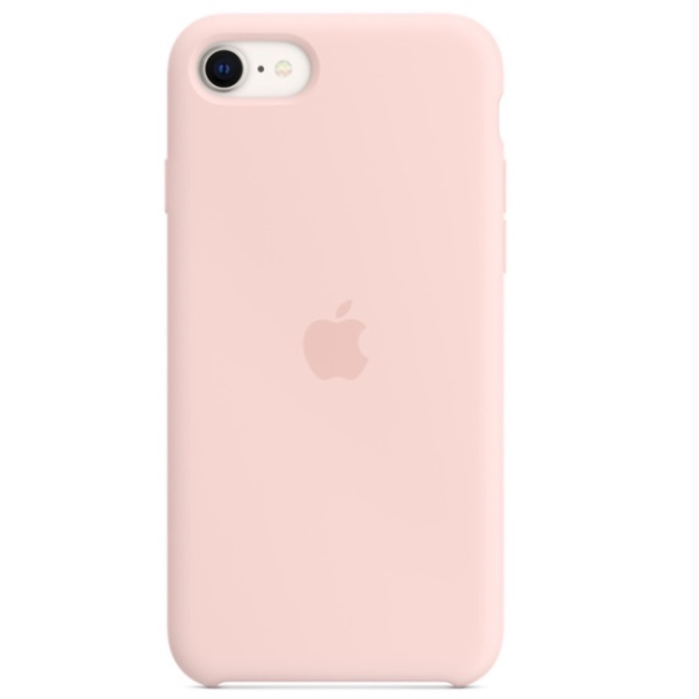 iPhone SE Silicone Case - Chalk Pink iPhone 8